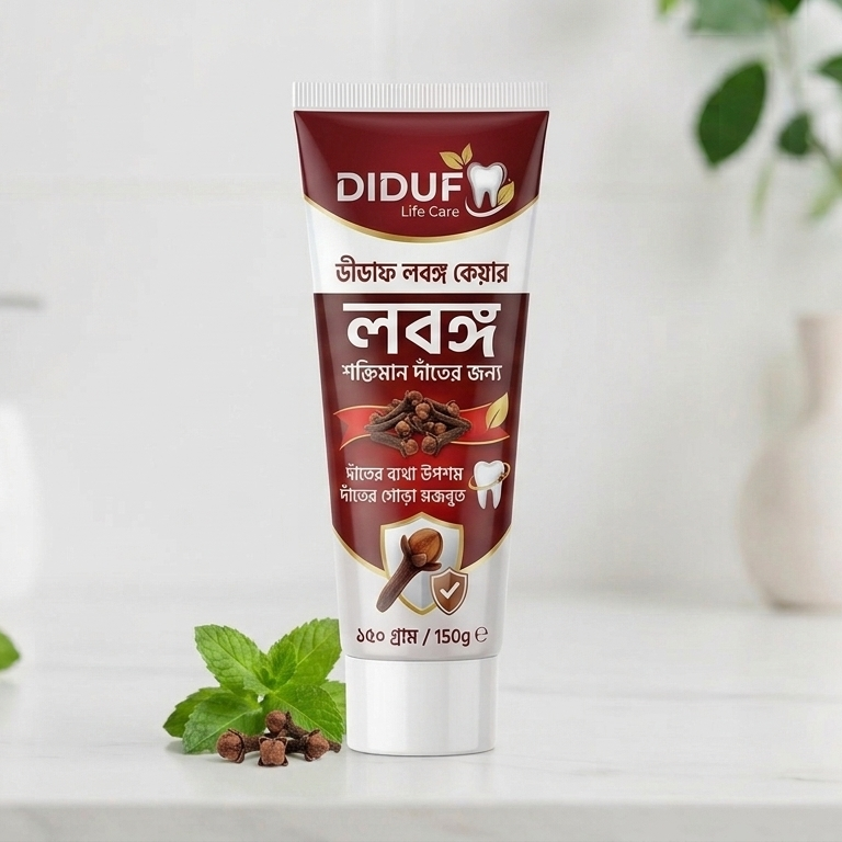 ডিডাফ জেবা লবঙ্গ টুথপেস্ট ১৫০ গ্রাম