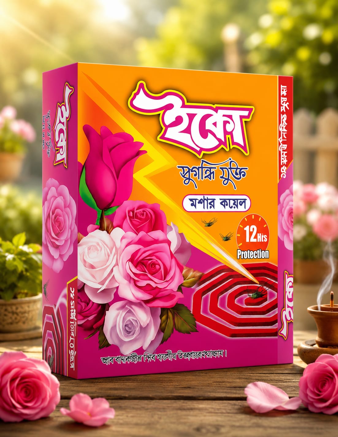 ডিডাফ ইকো মশার কয়েল (১০ পিস প্যাকেট)