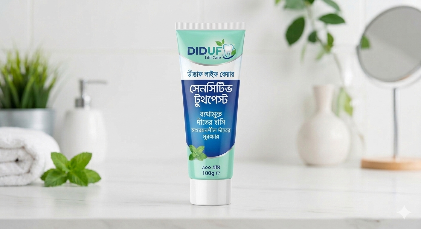 ডিডাফ লাইফ কেয়ার সেন্সিটিভ টুথপেস্ট ১০০ গ্রাম